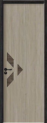 ISO9001 45mm εσωτερικές ξύλινες πορτών πόρτες εισόδων αργιλίου ντυμένες ξύλινες