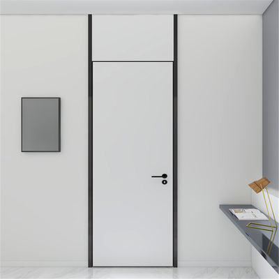 ISO9001 εκτιμημένη πυρκαγιά εξωτερική πόρτα, ξύλινες μπροστινές πόρτες εισόδων 650kg/M3