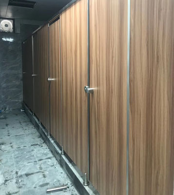 Αντιβακτηριακό χώρισμα θαλαμίσκων τουαλετών Hpl, διαμέρισμα τουαλετών H1950mm