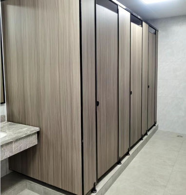 ύψος 25mm 80mm αδιάβροχοι τοίχοι χωρισμάτων τουαλετών HPL