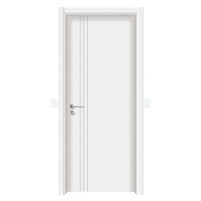 H2.1m μπροστινή πόρτα ελεφαντόδοντου, σύγχρονη ξύλινη πόρτα εισόδων 800kg/M3